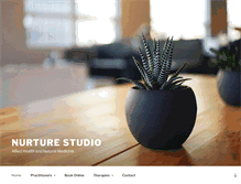 Tablet Screenshot of nurturestudio.com.au